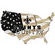 Fan Creations New Orleans Saints USA Shape Cutout Wall Decor.                                                                    - view number 1 image