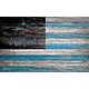 Fan Creations Miami Marlins 11 in x 19 in Distressed Flag Sign                                                                   - view number 1 image