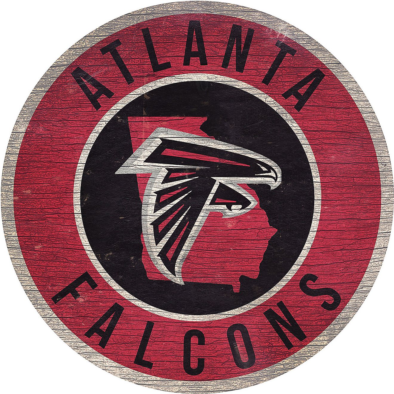 Fan Creations Atlanta Falcons Circle State Sign                                                                                  - view number 1