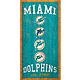 Fan Creations Miami Dolphins Heritage 6 x 12 Sign                                                                                - view number 1 image
