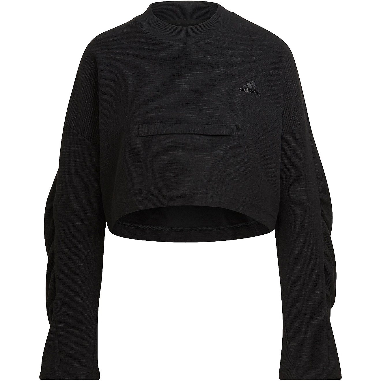 adidas Women's Sportswear Yoga Cropped Sweatshirt                                                                                - view number 3
