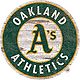 Fan Creations Oakland Athletics Distressed Logo Cutout Sign                                                                      - view number 1 image