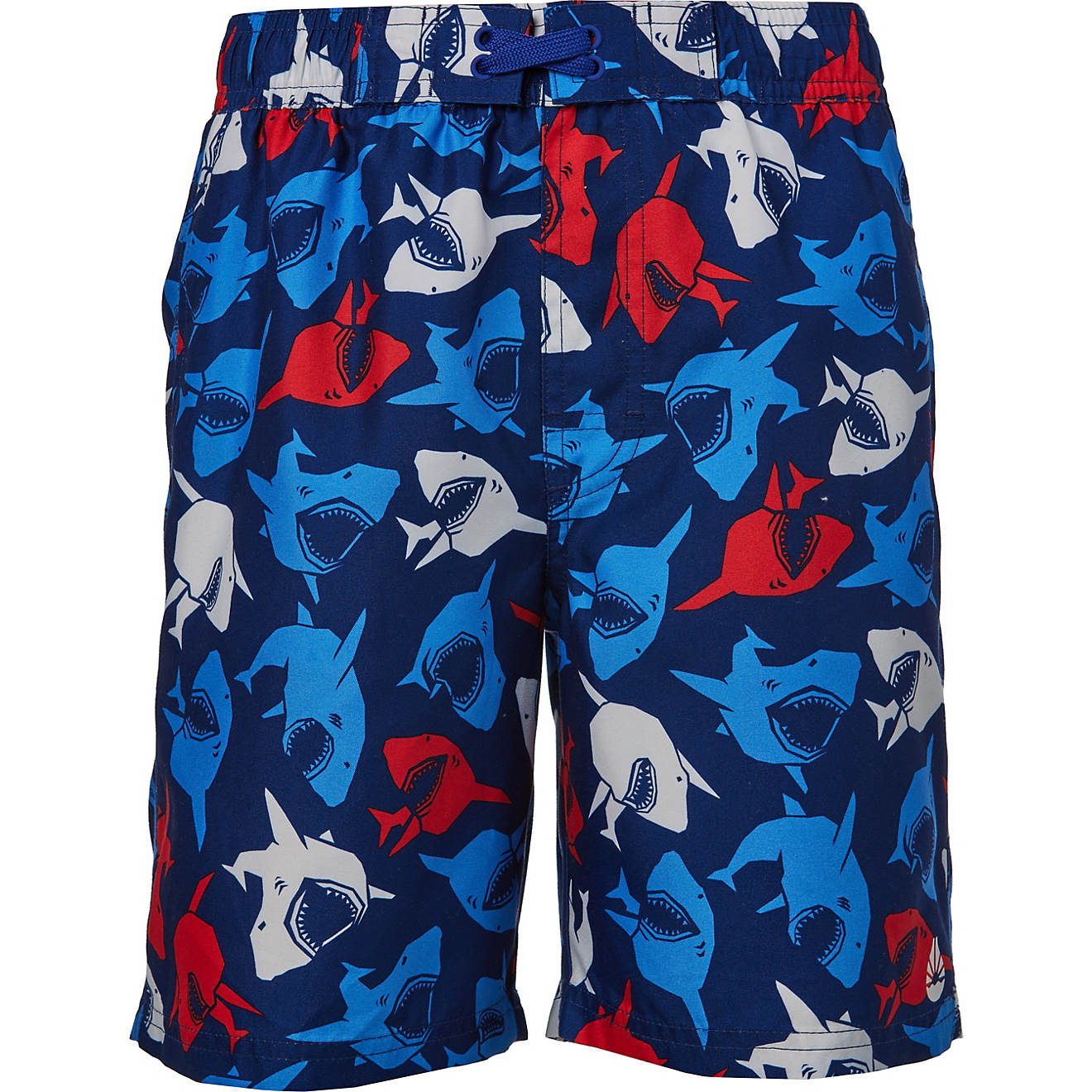 O'Rageous Boys' Americana Sharks Boardshorts                                                                                     - view number 1