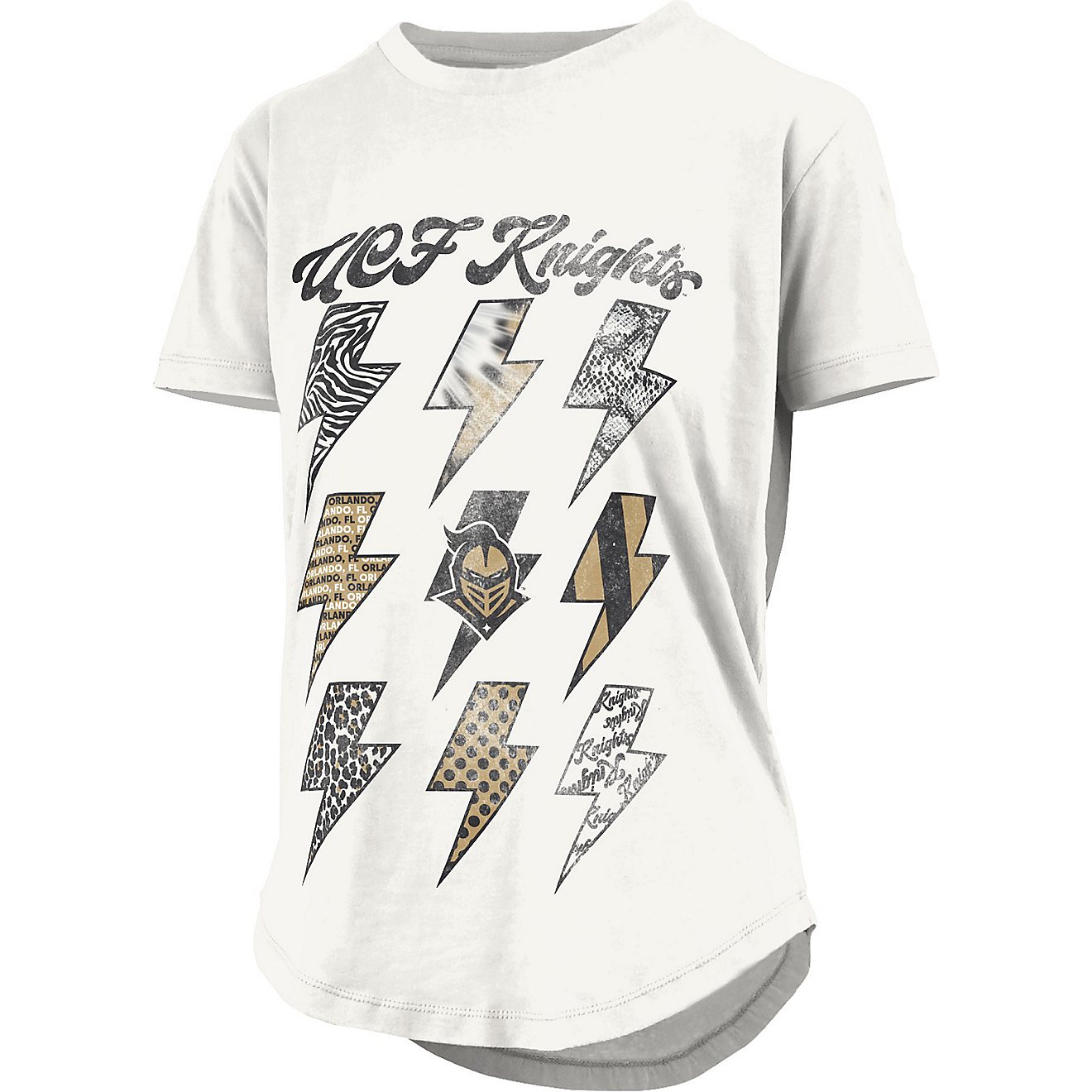 Three Square Women's University of Central Florida Flash Graphic Short Sleeve T-shirt                                            - view number 1