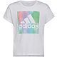 adidas Girls' Dolman Waist 22 Graphic Short Sleeve T-shirt                                                                       - view number 4 image