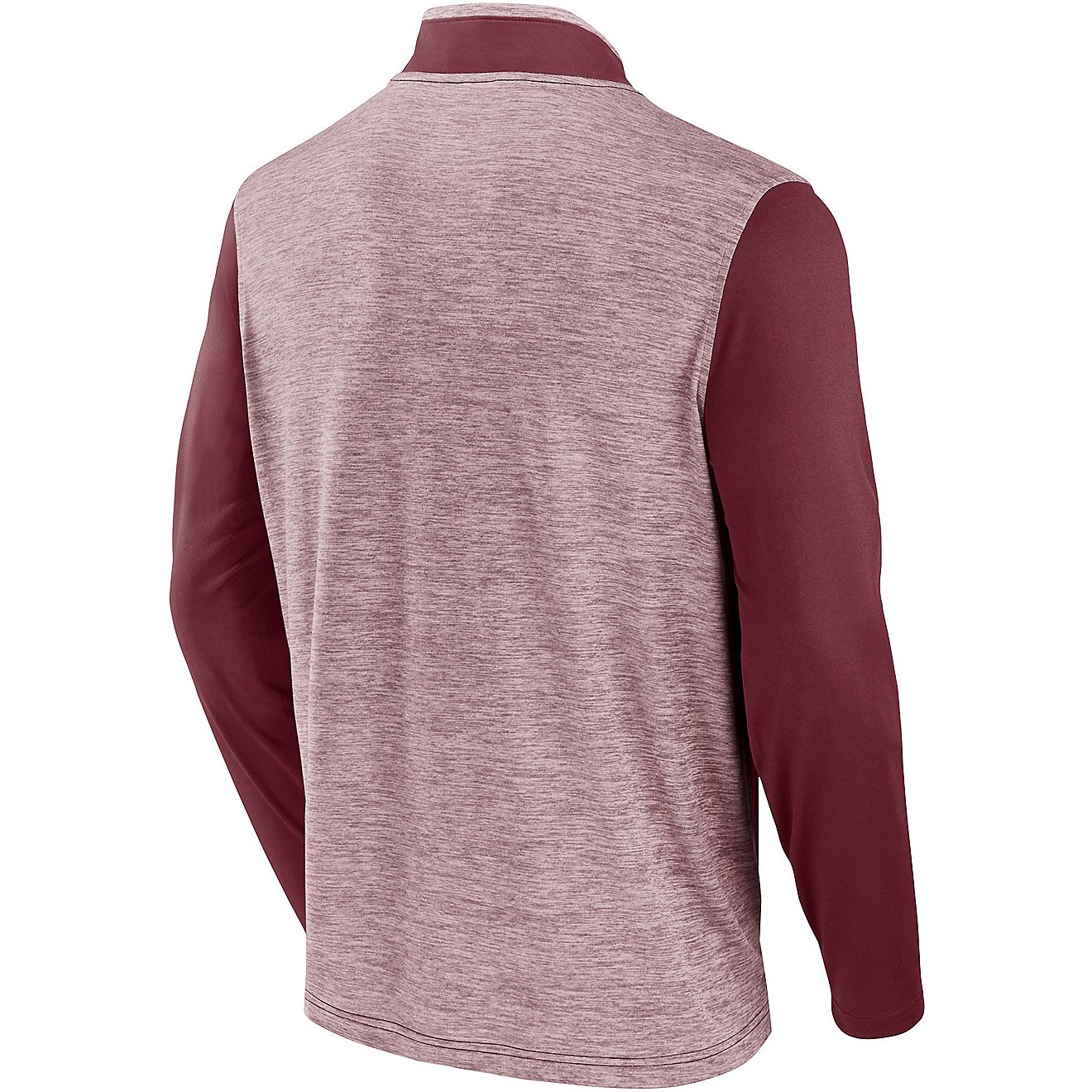 Fanatics Men's Texas A&M University Iconic Brushed 1/4 Zip Top                                                                   - view number 2