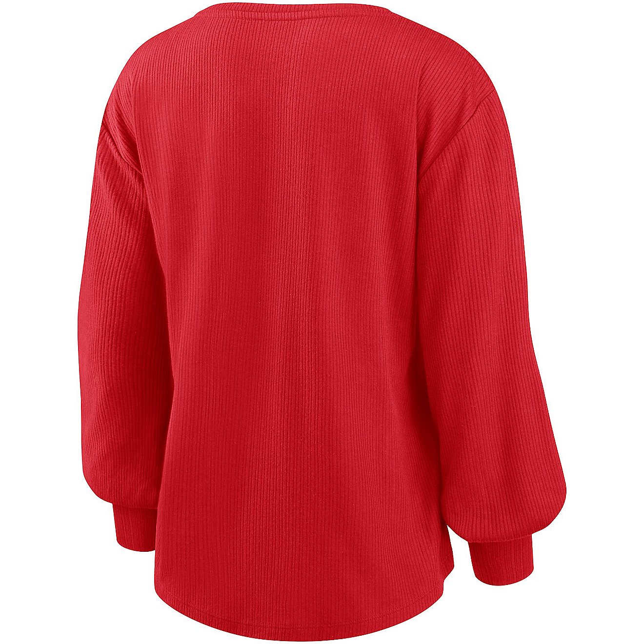 Fanatics Women's St. Louis Cardinals Iconic Brushed Rib Flowy Long Sleeve Top                                                    - view number 2
