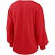 Fanatics Women's St. Louis Cardinals Iconic Brushed Rib Flowy Long Sleeve Top                                                    - view number 2 image