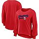Fanatics Women's St. Louis Cardinals Iconic Brushed Rib Flowy Long Sleeve Top                                                    - view number 3 image