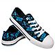 FOCO Women's Carolina Panthers Low-Top Repeat Print Canvas Shoes                                                                 - view number 1 image