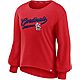 Fanatics Women's St. Louis Cardinals Iconic Brushed Rib Flowy Long Sleeve Top                                                    - view number 1 image