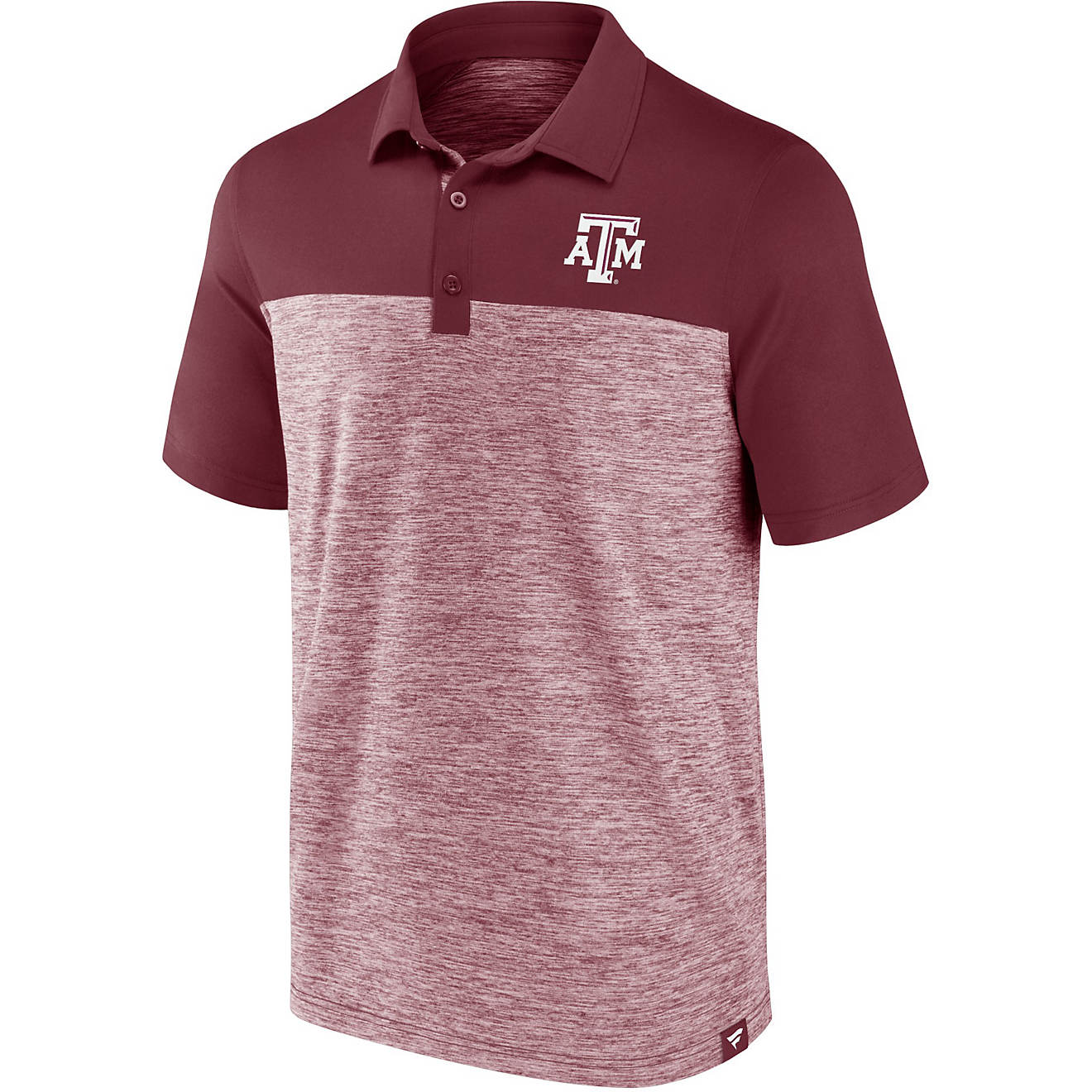 Texas A&M University Men's Iconic Brushed Polo                                                                                   - view number 1