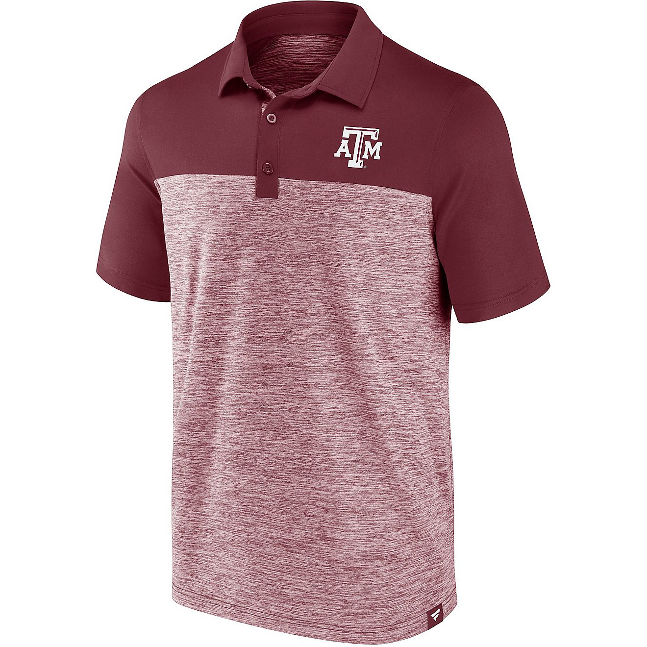Texas A&M University Men's Iconic Brushed Polo                                                                                   - view number 1