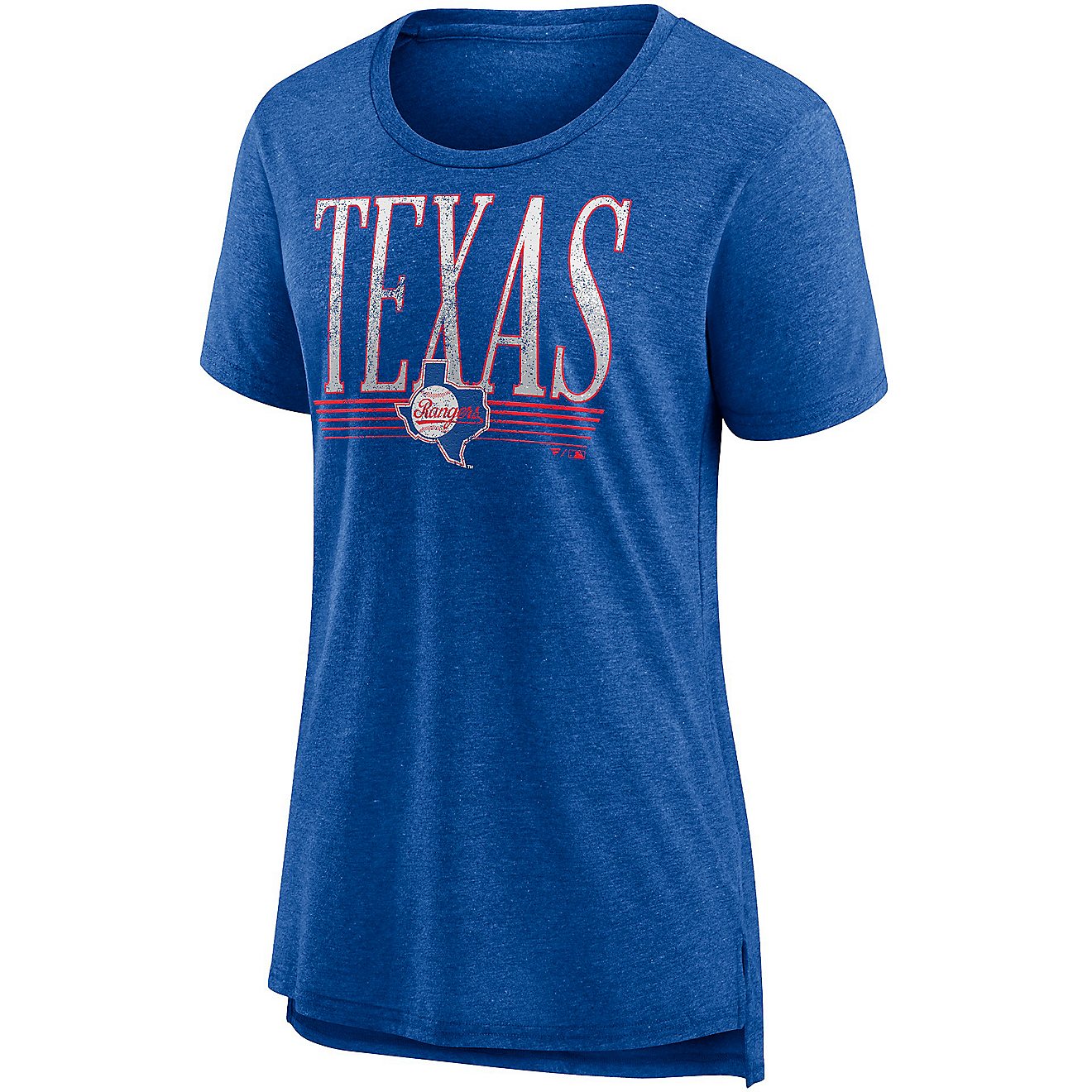 Fanatics Women's Texas Rangers True Classics Toppler T-shirt                                                                     - view number 1