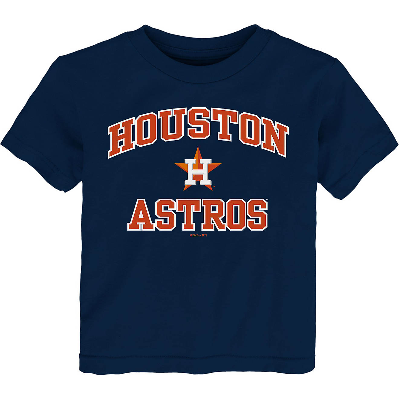 سرير الاطفال ايكيا Outerstuff Toddlers' Houston Astros Heart And Soul Graphic Short Sleeve  T-shirt سرير الاطفال ايكيا
