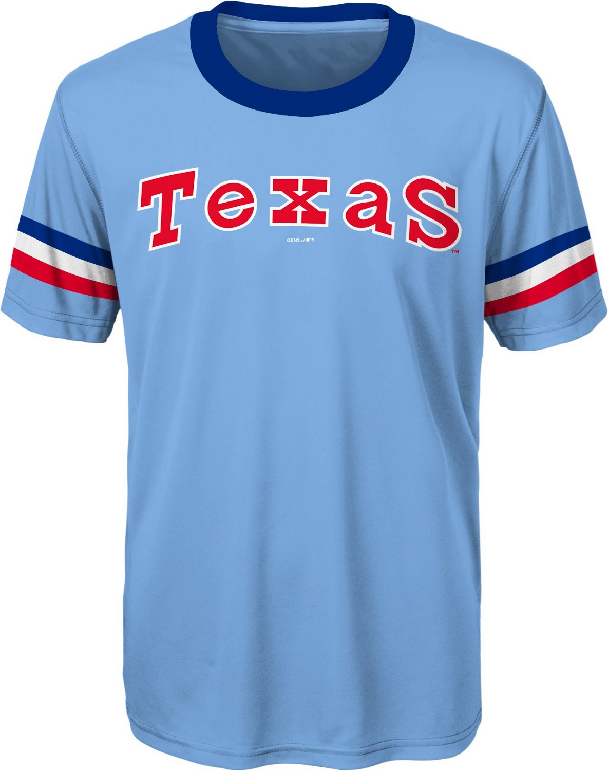 youth texas rangers shirt