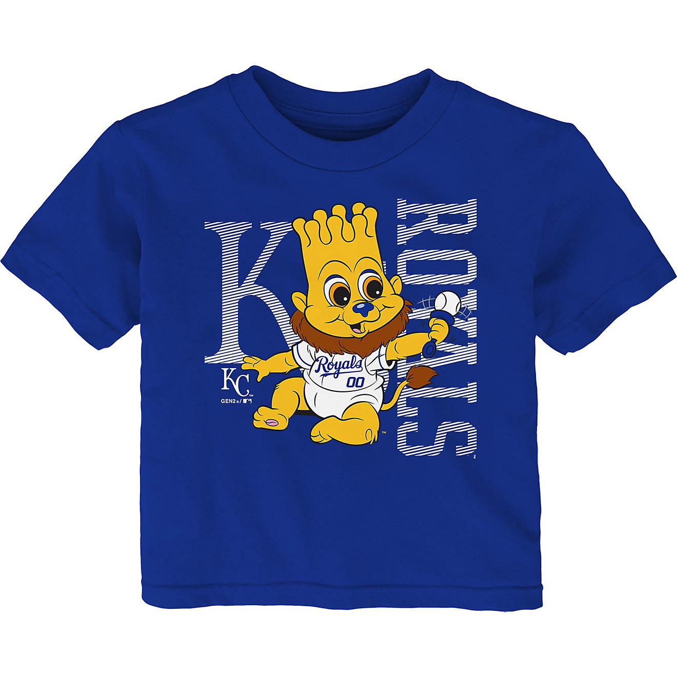 Outerstuff Infants' Kansas City Royals Baby Mascot 2.0 T-shirt                                                                   - view number 1