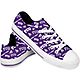 FOCO Women's Texas Christian University Low-Top Repeat Print Canvas Shoes                                                        - view number 1 image