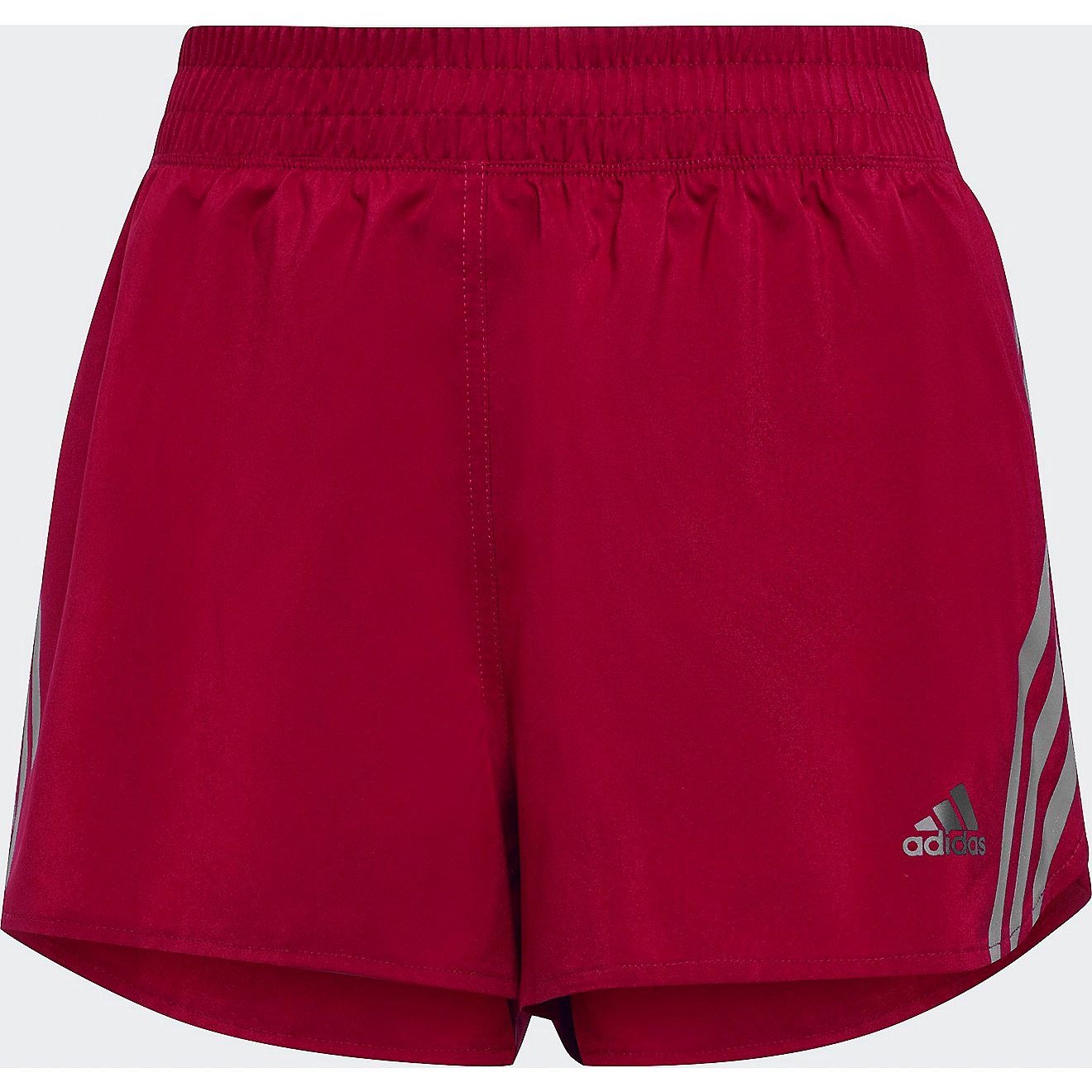adidas Women's Run Icon 3-Stripe Shorts 3 in                                                                                     - view number 1