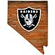 Fan Creations Las Vegas Raiders Logo Distressed State Sign                                                                       - view number 1 image