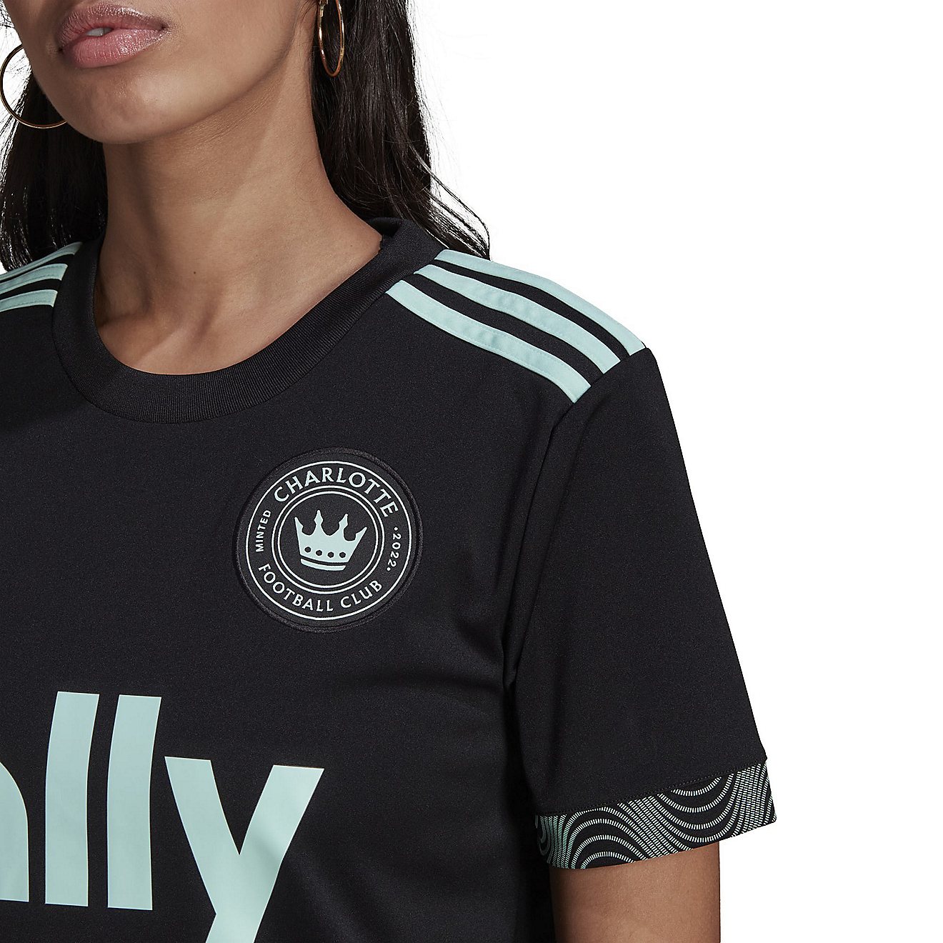 adidas Women's Charlotte FC 22/23 Replica Jersey                                                                                 - view number 5
