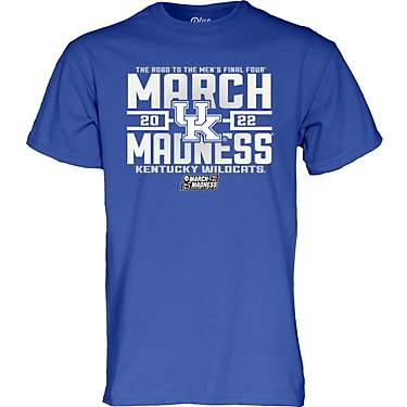 Blue 84 Men's University of Kentucky March Madness Participant Hot Zone Short Sleeve T-shirt                                    