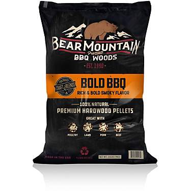 Bear Mountain BBQ Bold BBQ Craft Blends 20 lb Wood Pellets                                                                      
