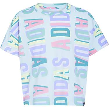 adidas Girls’ Oversize Allover Print T-shirt                                                                                  