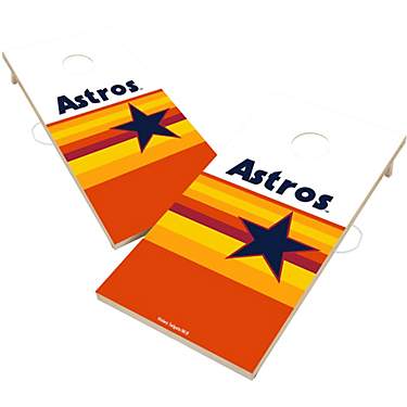 Victory Tailgate Houston Astros Tequila Sunrise 2 ft x 4 ft Cornhole Game                                                       