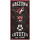Fan Creations Arizona Coyotes Heritage 6 x 12 Sign                                                                               - view number 1 image