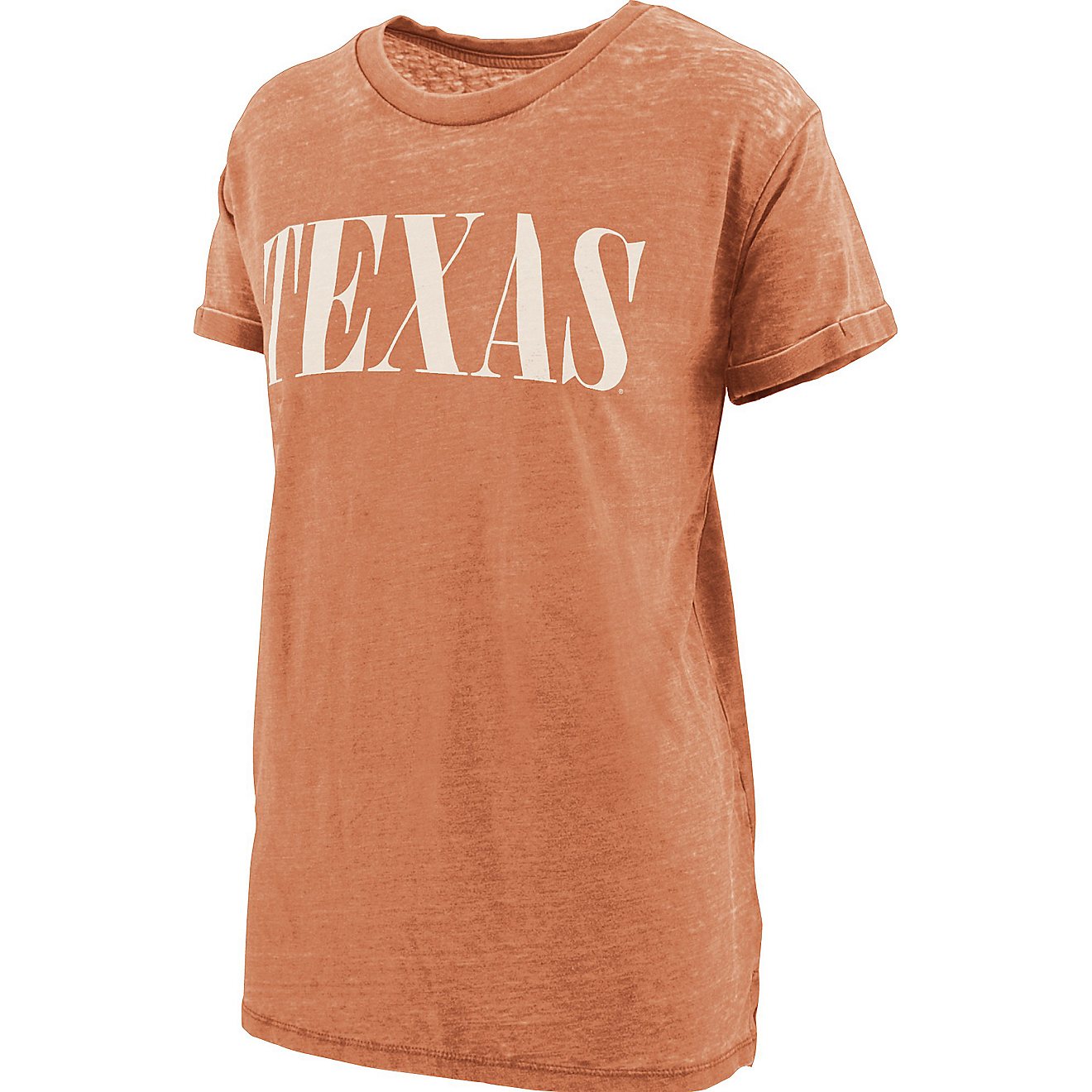 Three Square Women's University of Texas Boyfriend Showtime Graphic T-shirt                                                      - view number 1