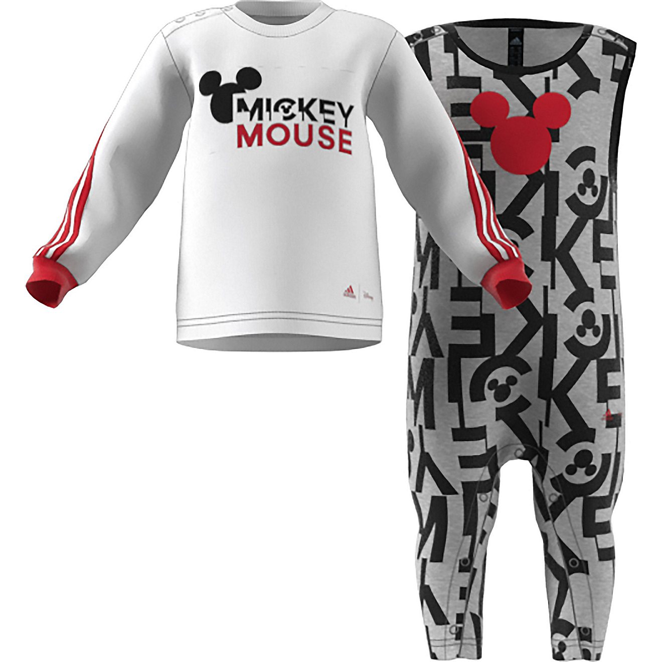 adidas Toddler Boys' Disney Mickey Mouse Onesie Set                                                                              - view number 1