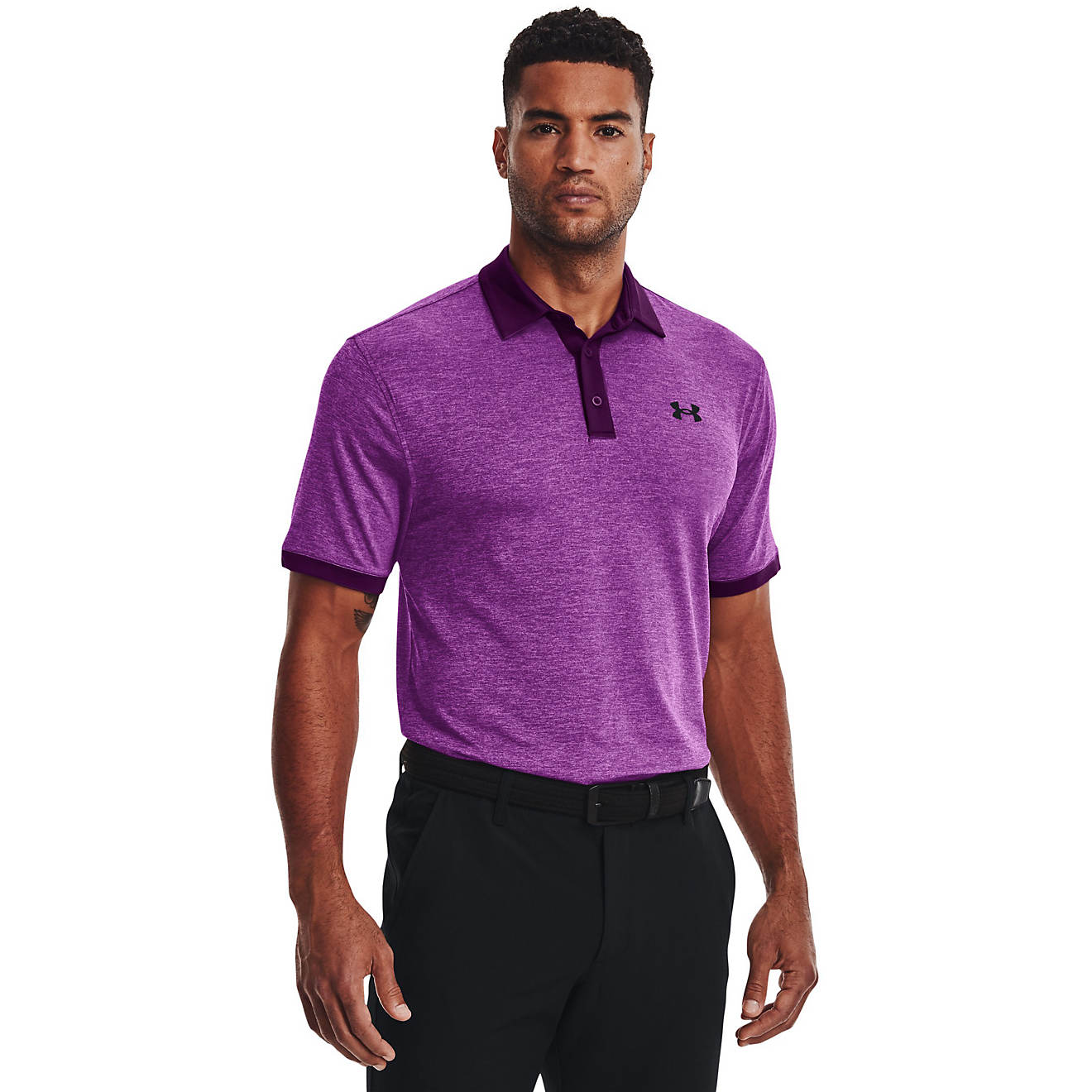 Under Armour Men's Playoff Heather 2.0 Polo Shirt                                                                                - view number 1