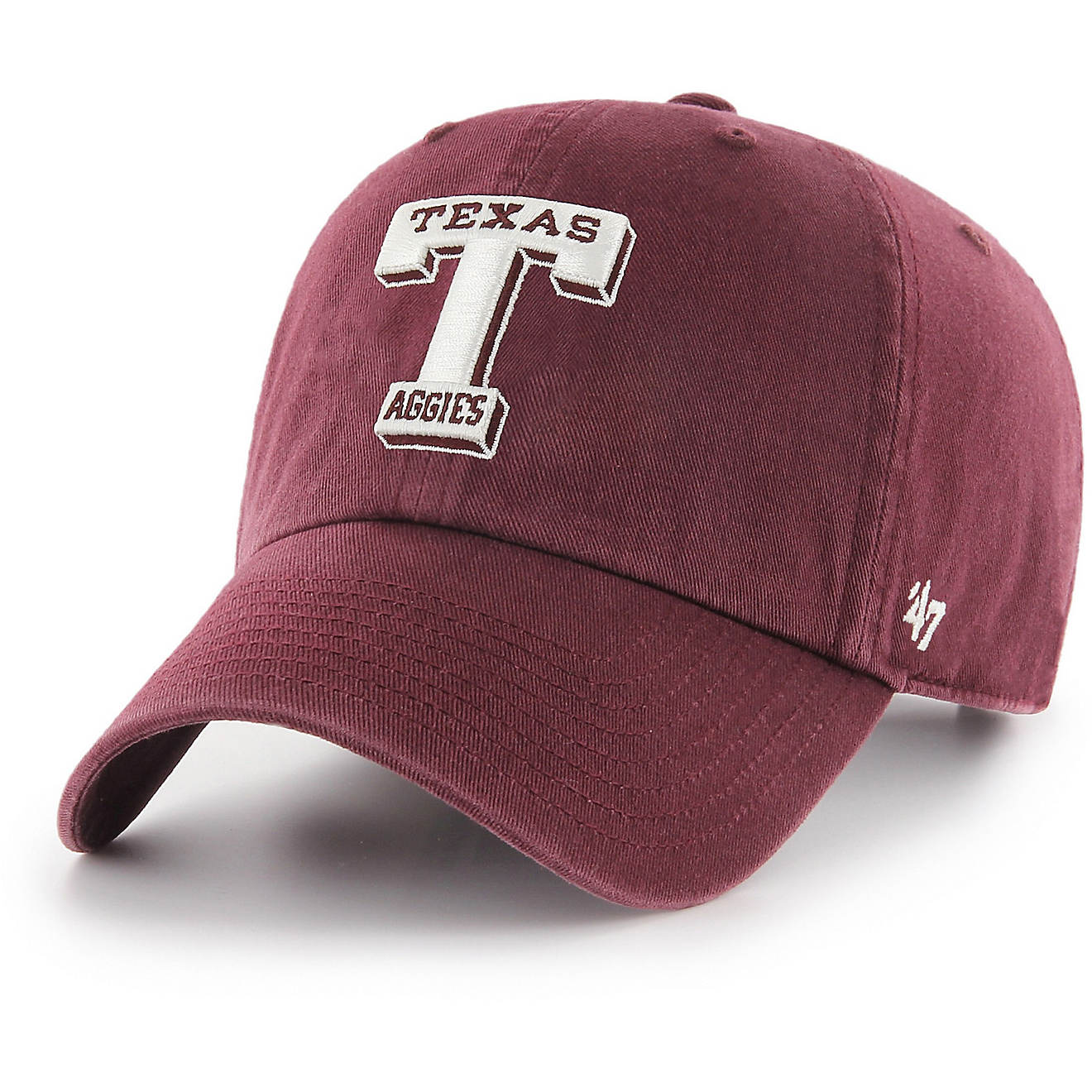 '47 Adults' Texas A&M University Vintage Basic Clean Up Cap                                                                      - view number 1