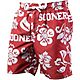 Wes and Willy Men’s University of Oklahoma Vintage Floral Swim Trunks                                                          - view number 1 image