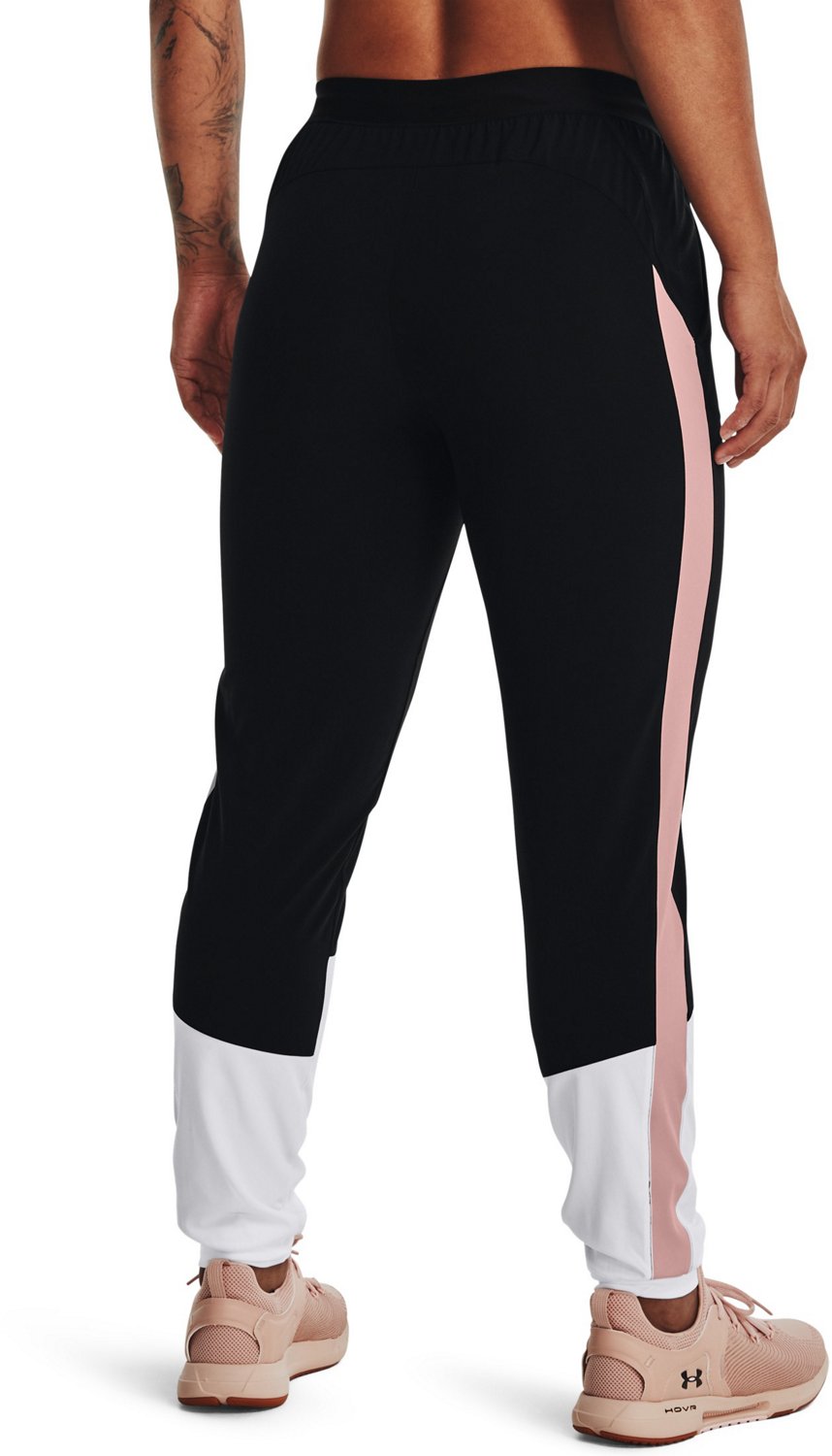 Under Armour Women’s Sport Woven Colorblock Pants 28 in Academy