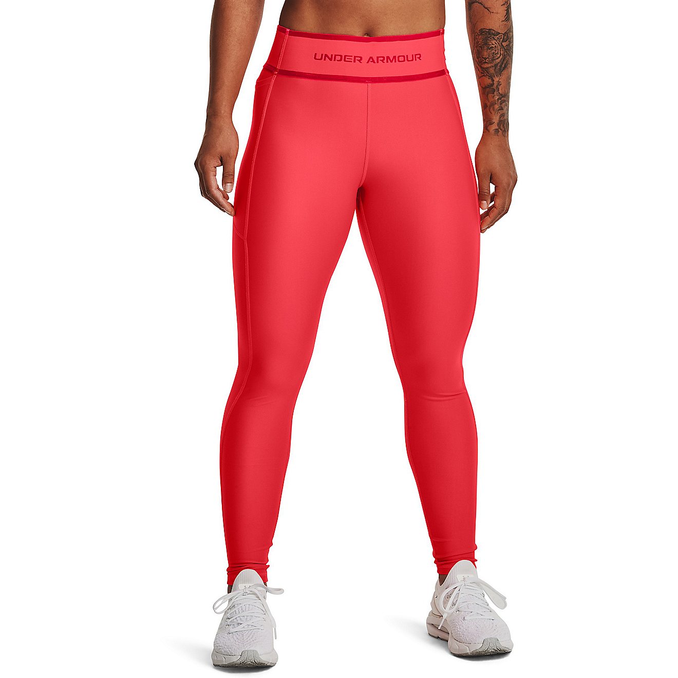 Under Armour Women's HeatGear Armour Branded WB Leggings                                                                         - view number 1