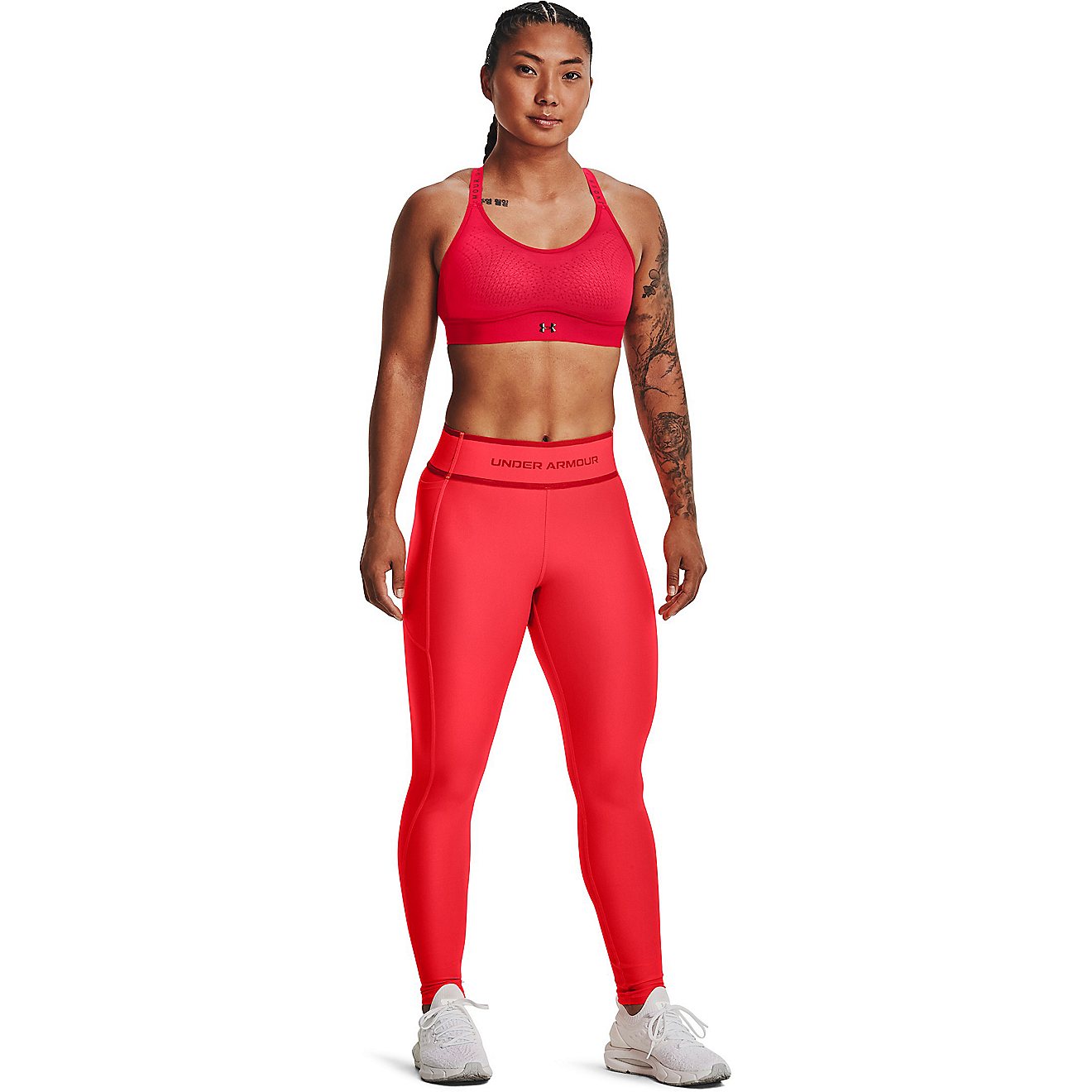 Under Armour Women's HeatGear Armour Branded WB Leggings                                                                         - view number 3