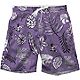 Wes and Willy Men’s Kansas State University Vintage Floral Swim Trunks                                                         - view number 1 image