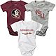 Wes and Willy Infant Boys' Florida State University Creeper Set 3-Pack                                                           - view number 1 image