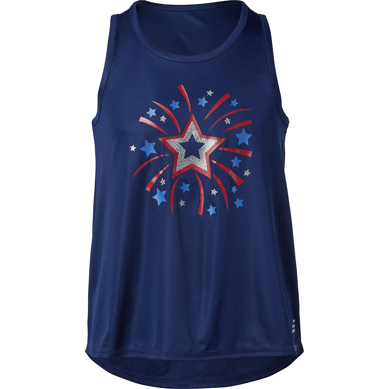 BCG Girls' Star Firework Turbo Graphic Tank Top                                                                                  - view number 1