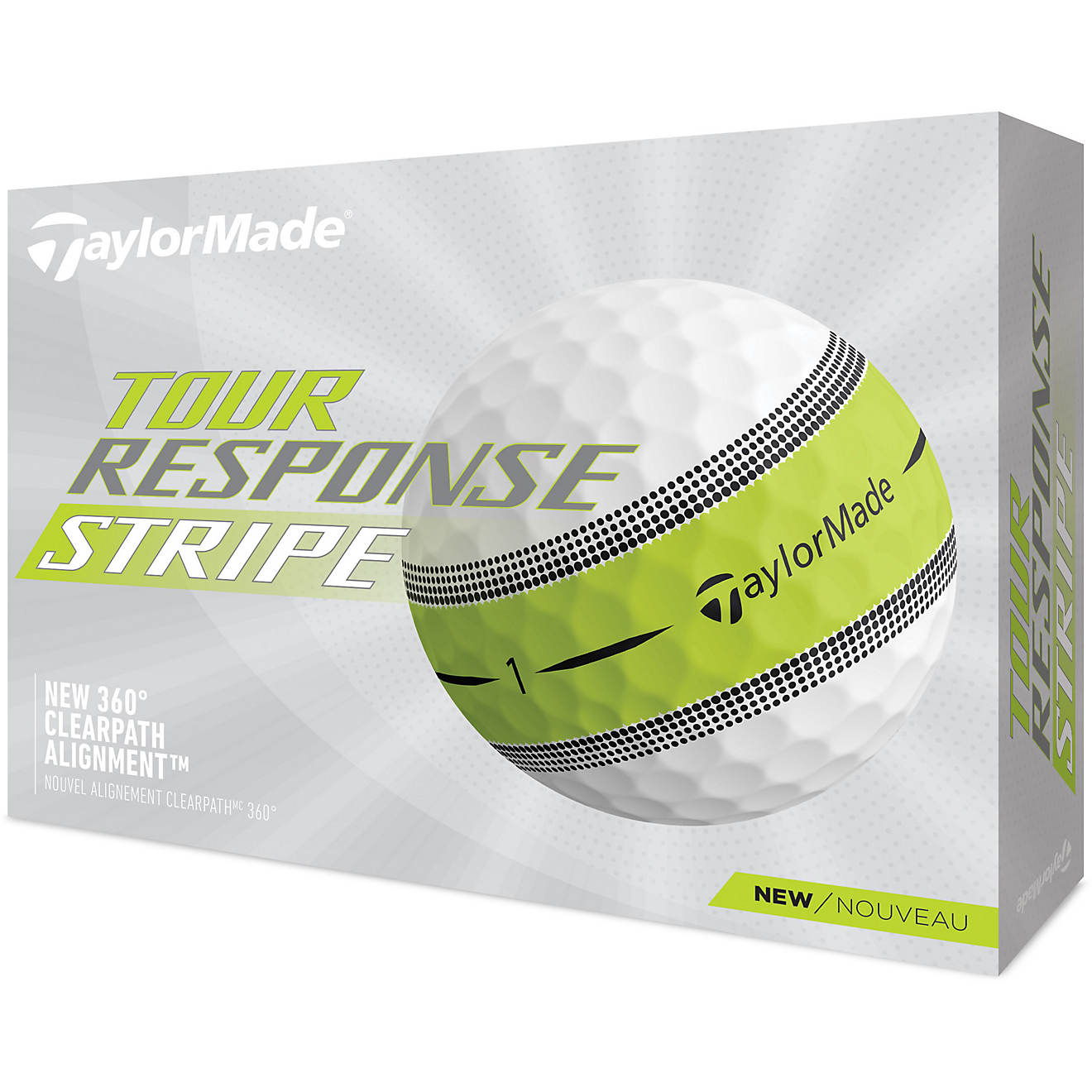 TaylorMade Tour Response Stripe Golf Balls 12-Pack                                                                               - view number 1