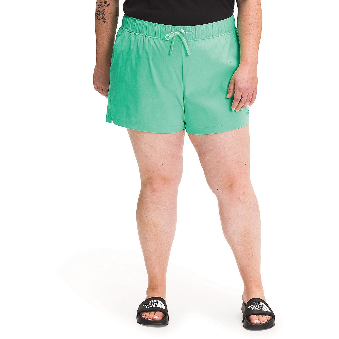 The North Face Women's Class V Plus Sized Shorts 4 in                                                                            - view number 1