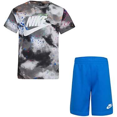 Nike Boys' Tie Dye Futura T-shirt Set                                                                                           