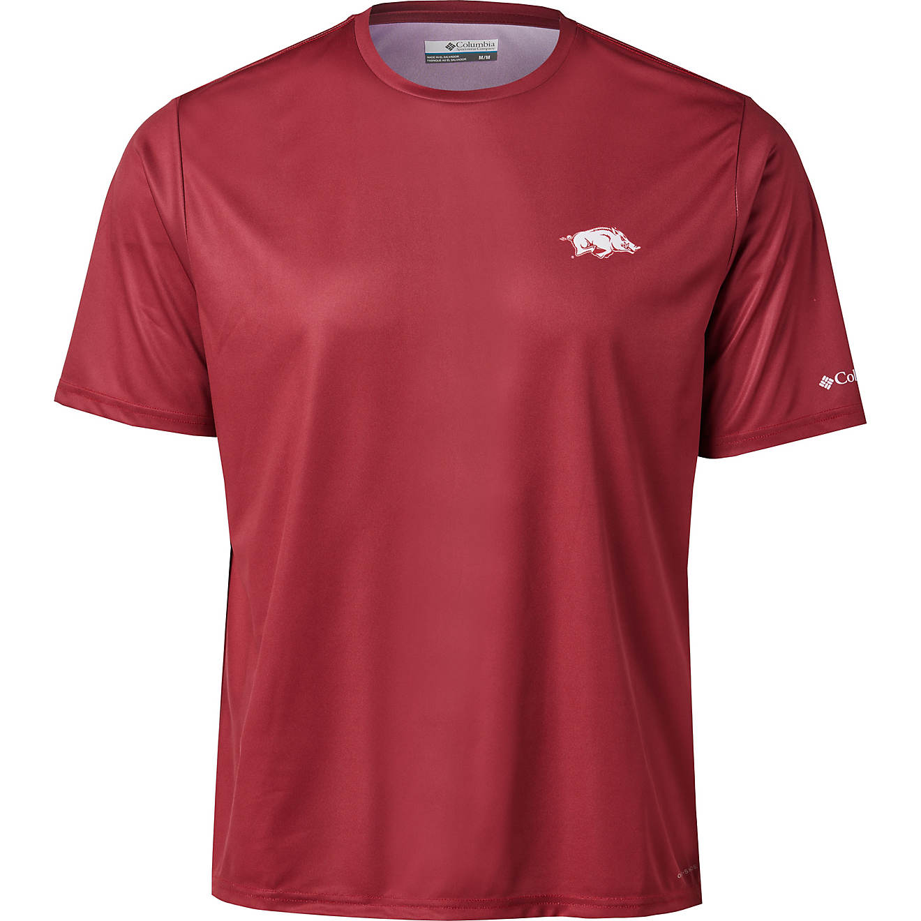 Columbia Sportswear Men's University of Arkansas Terminal Tackle Short Sleeve T-shirt                                            - view number 1
