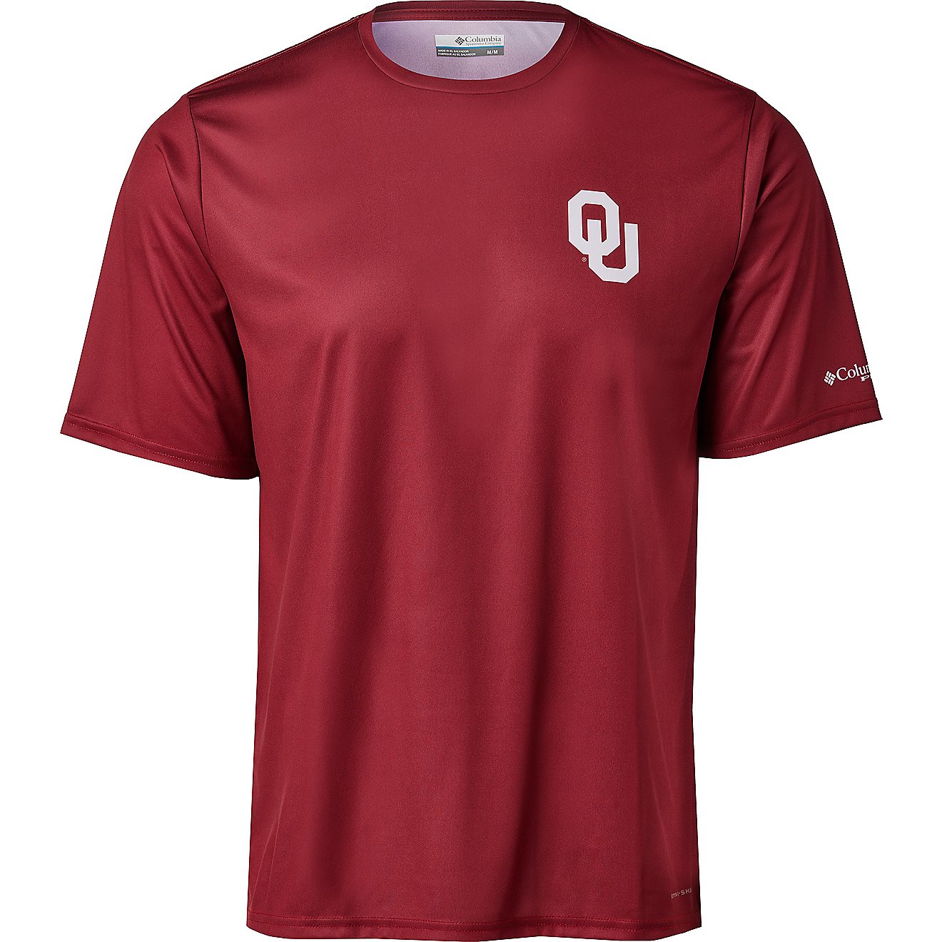 Columbia Sportswear Men's University of Oklahoma Terminal Tackle Short Sleeve T-shirt                                            - view number 1