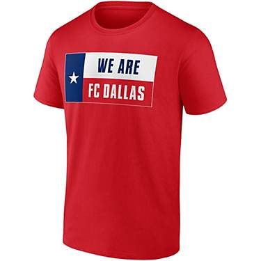 Fanatics Men's FC Dallas Iconic Team Chant Graphic Short Sleeve T-shirt                                                         