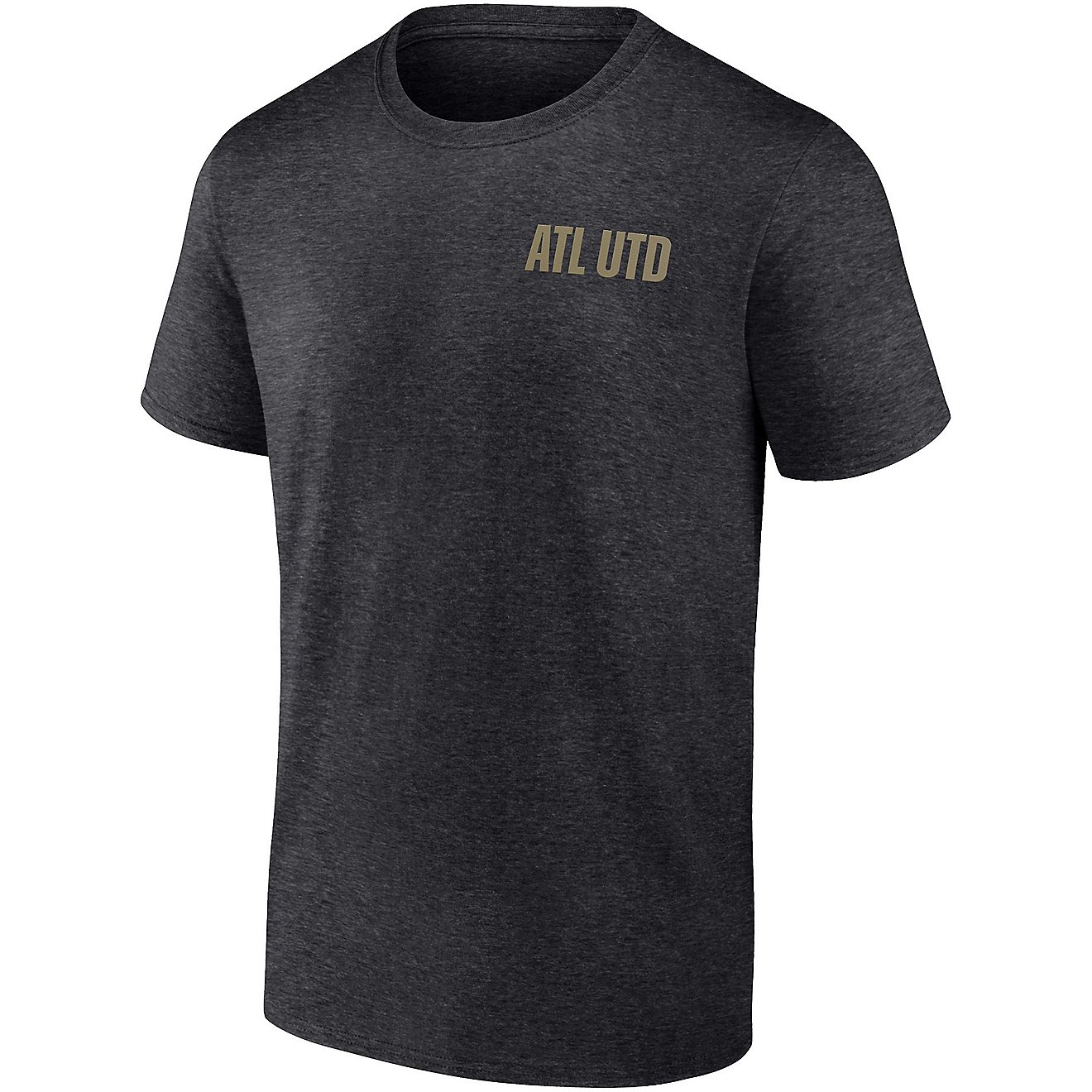 Fanatics Men's Atlanta United FC Iconic Blocked Out Graphic Short Sleeve T-shirt                                                 - view number 1