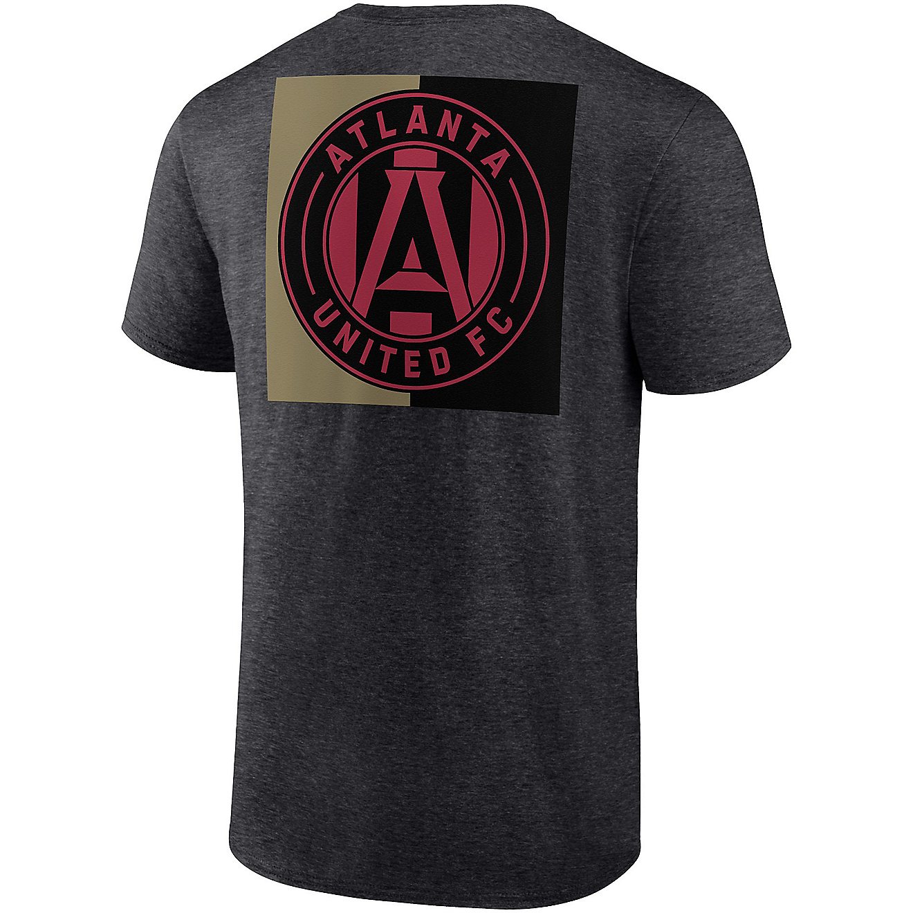 Fanatics Men's Atlanta United FC Iconic Blocked Out Graphic Short Sleeve T-shirt                                                 - view number 2