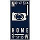 Fan Creations Penn State Coordinate 6x12 Sign                                                                                    - view number 1 image